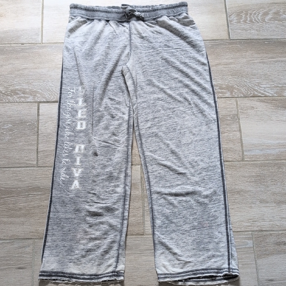Vanity Zen By J America Sled Diva French Terry Sweatpants